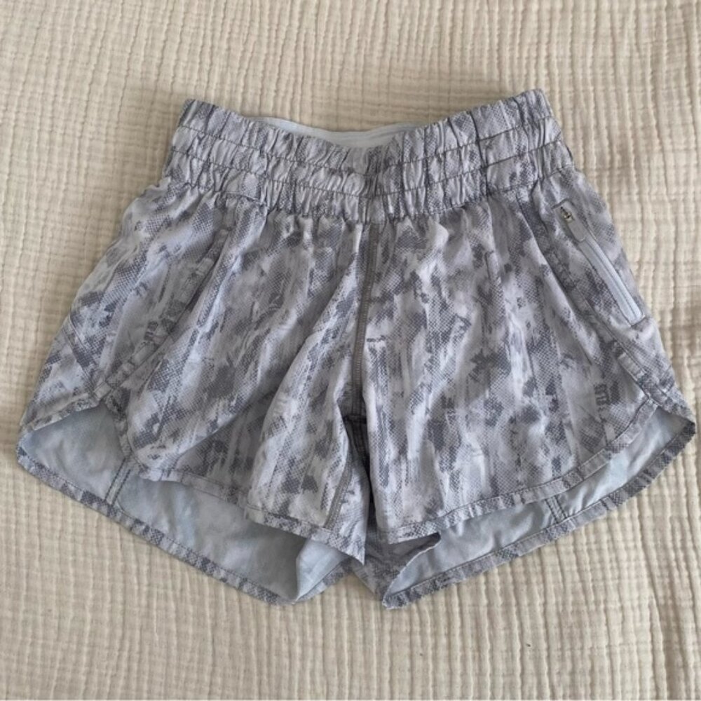 Lululemon Grey Tracker Shorts